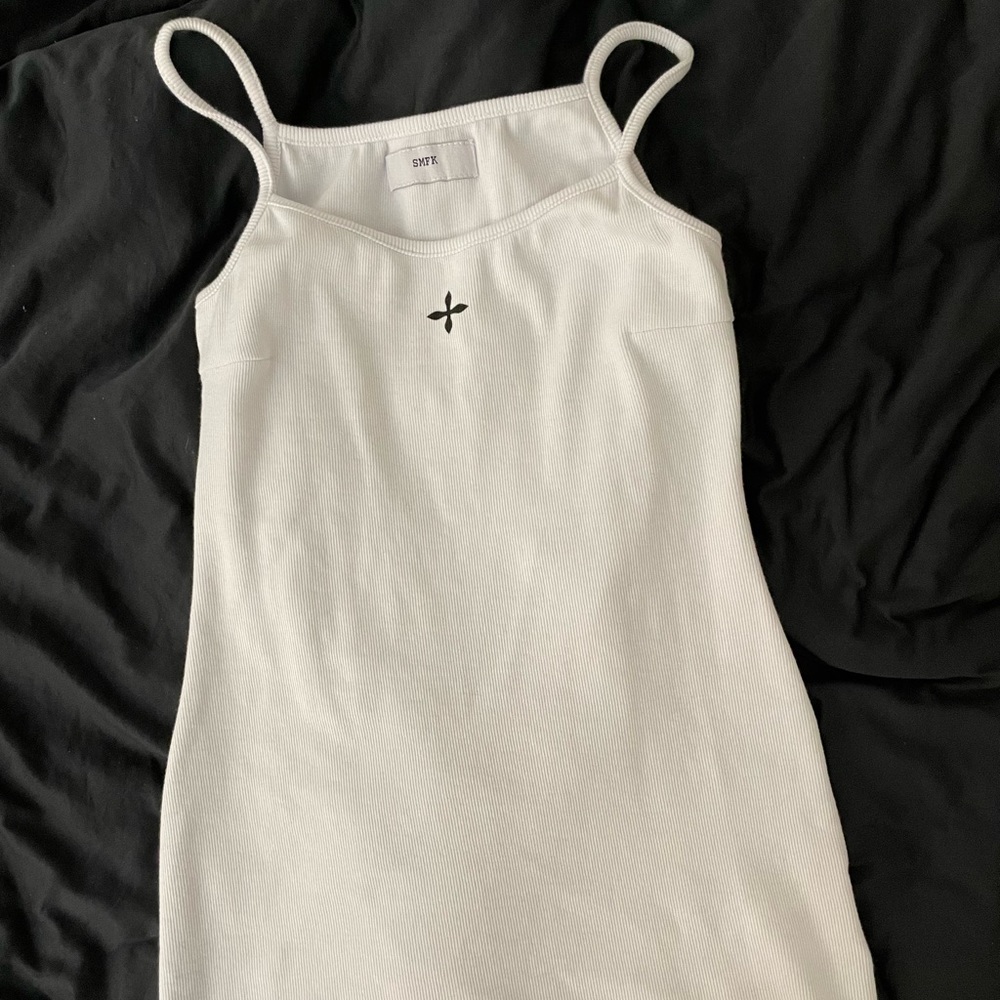 SMFK cute white dress
